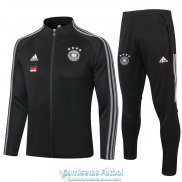 Alemania Chaqueta Black + Pantalon 2020-2021
